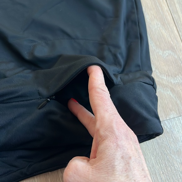 NWT. Lulu-B skort in black. Black shorts under skort. Stretchy material. UPF50+ - Picture 7 of 8